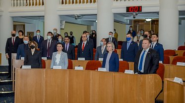 Заседание Законодательного Собрания Оренбургской области